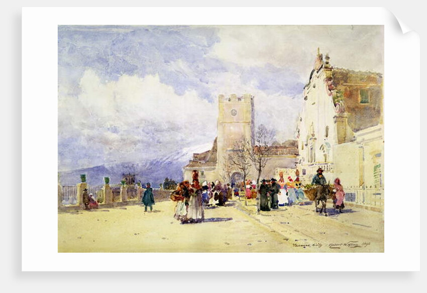 Taormina, Sicily, 1896 by Robert Weir Allan