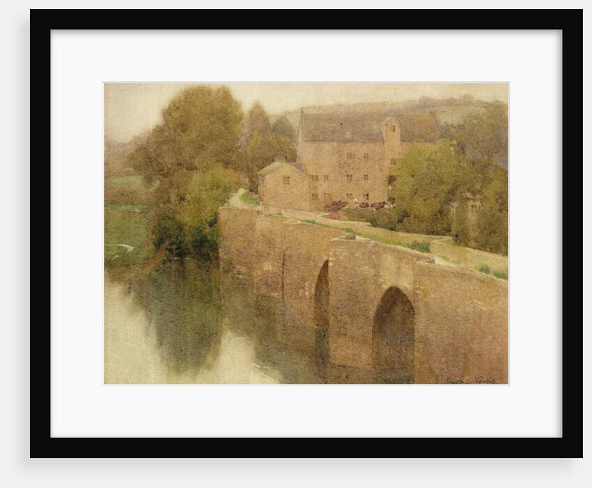 Staverton Bridge, Devon by Hugh L. Norris
