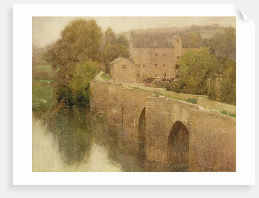 Staverton Bridge, Devon by Hugh L. Norris