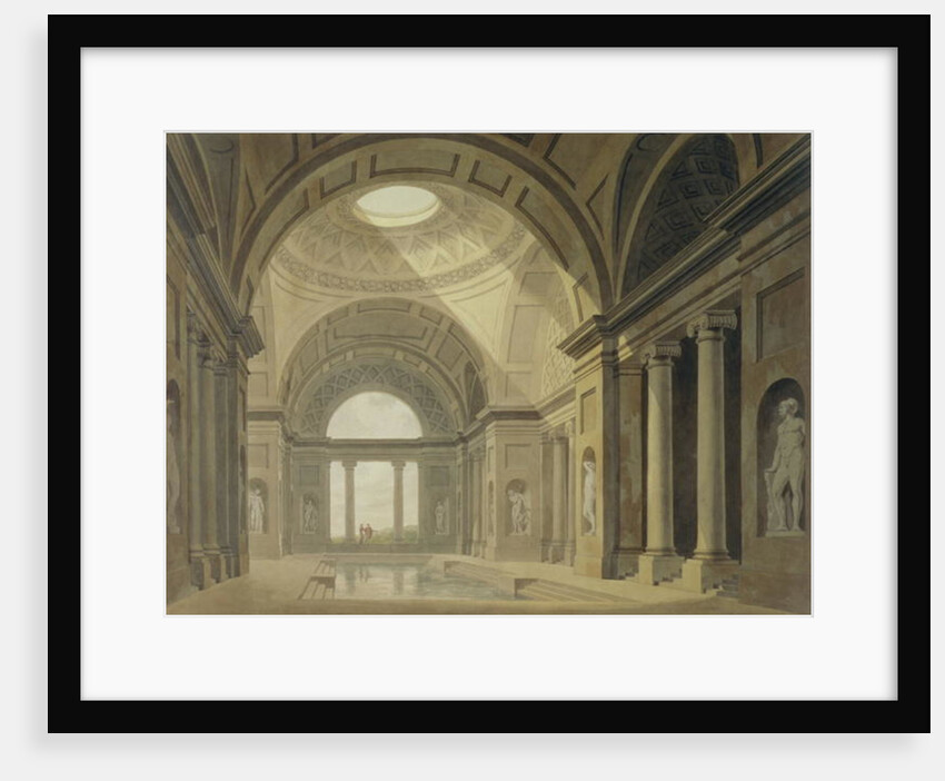 Ancient Baths by Joseph Nash