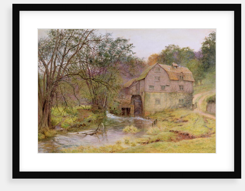 The Never Failing Brook, The Busy Stream, 1898 by Wilmot R.W.S. Pilsbury