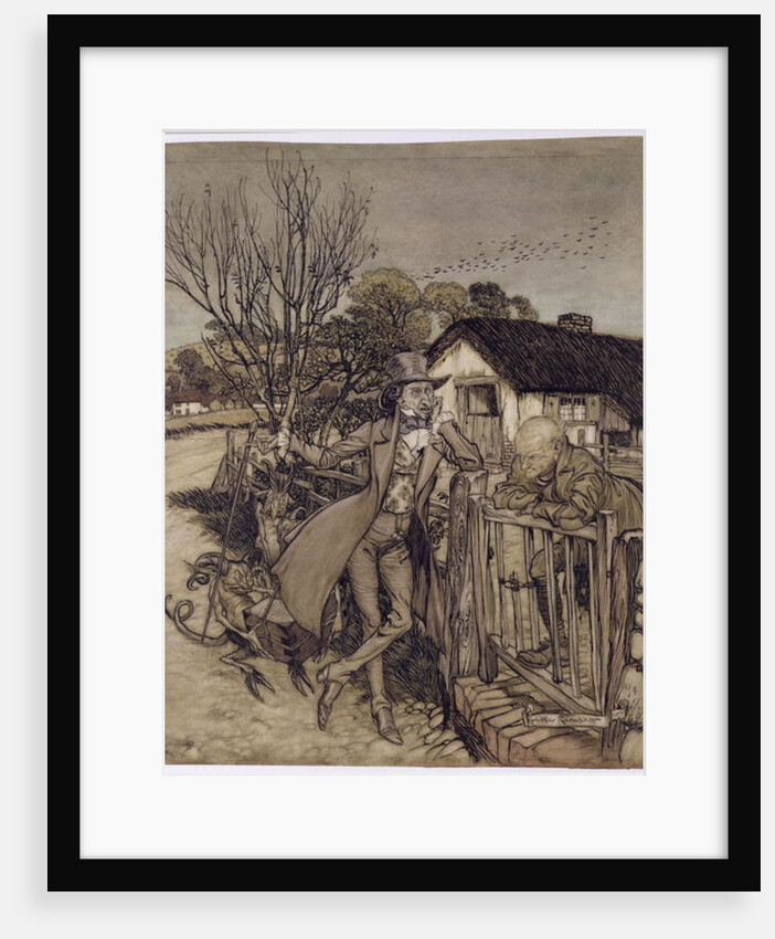 A Bargain With the Devil, 1907 by Arthur Rackham