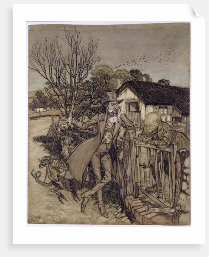 A Bargain With the Devil, 1907 by Arthur Rackham