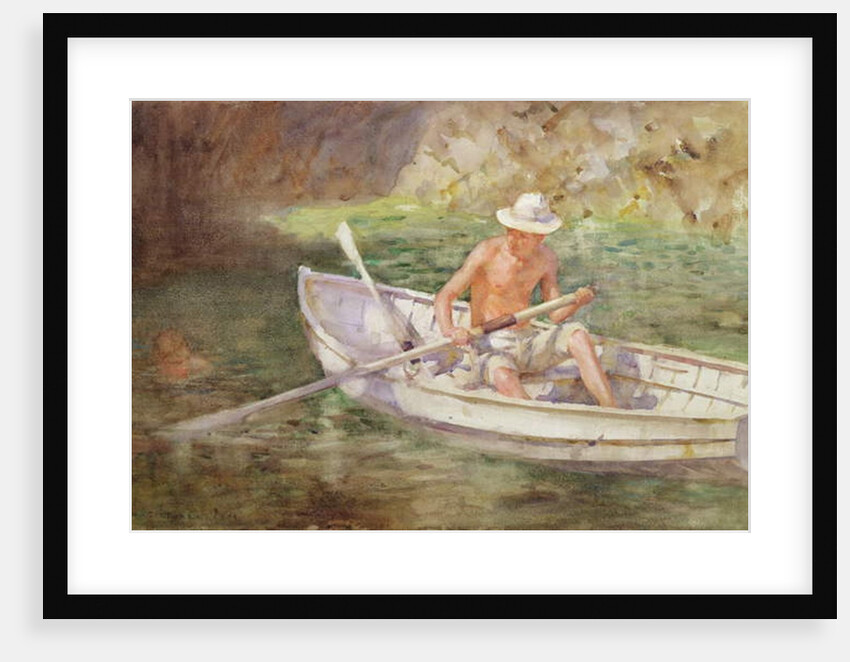 Green Waters, 1911 by Henry Scott Tuke