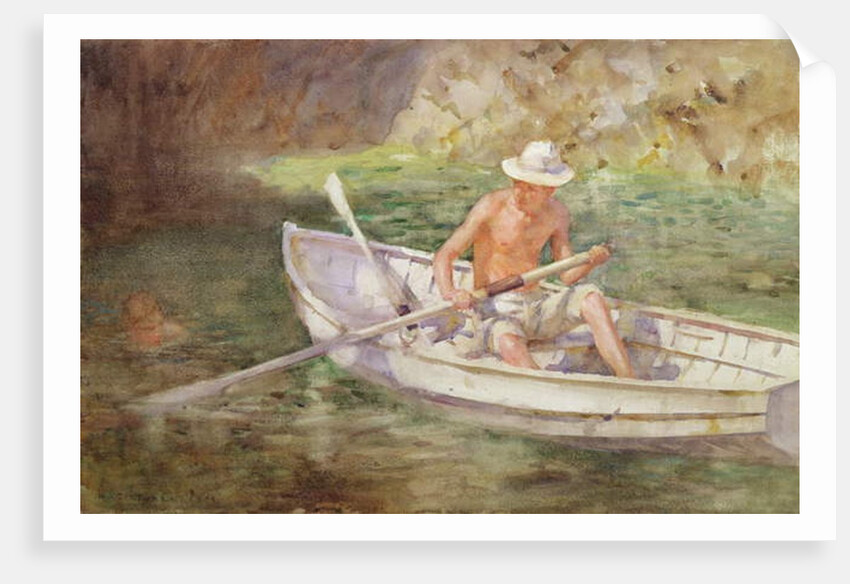 Green Waters, 1911 by Henry Scott Tuke