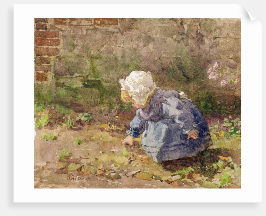 Child with White Cap by Rose Maynard Barton