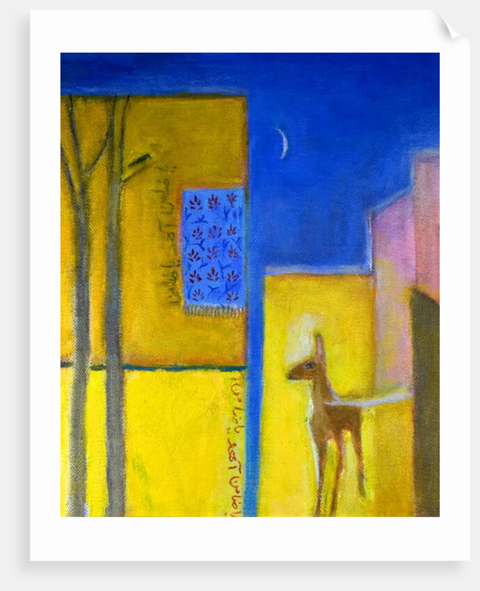 Deer in the City, 2011 by Roya Salari
