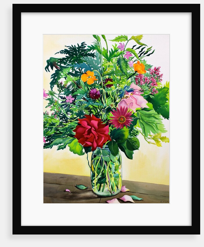 Garden Flowers, 2015 by Christopher Ryland