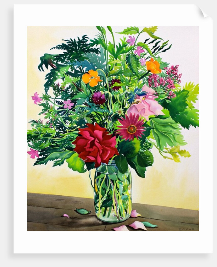 Garden Flowers, 2015 by Christopher Ryland