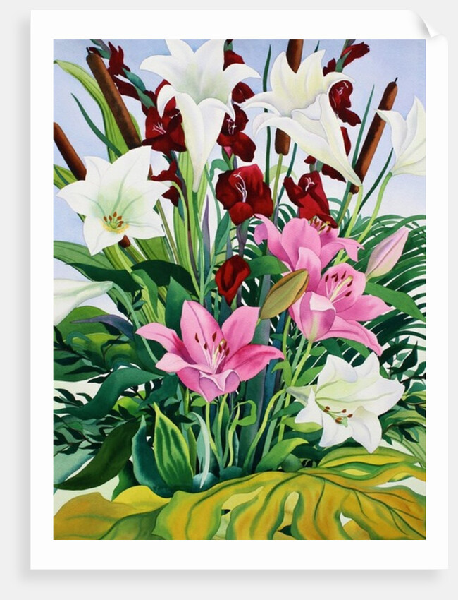 Lilies and Bullrushes, 2011 by Christopher Ryland