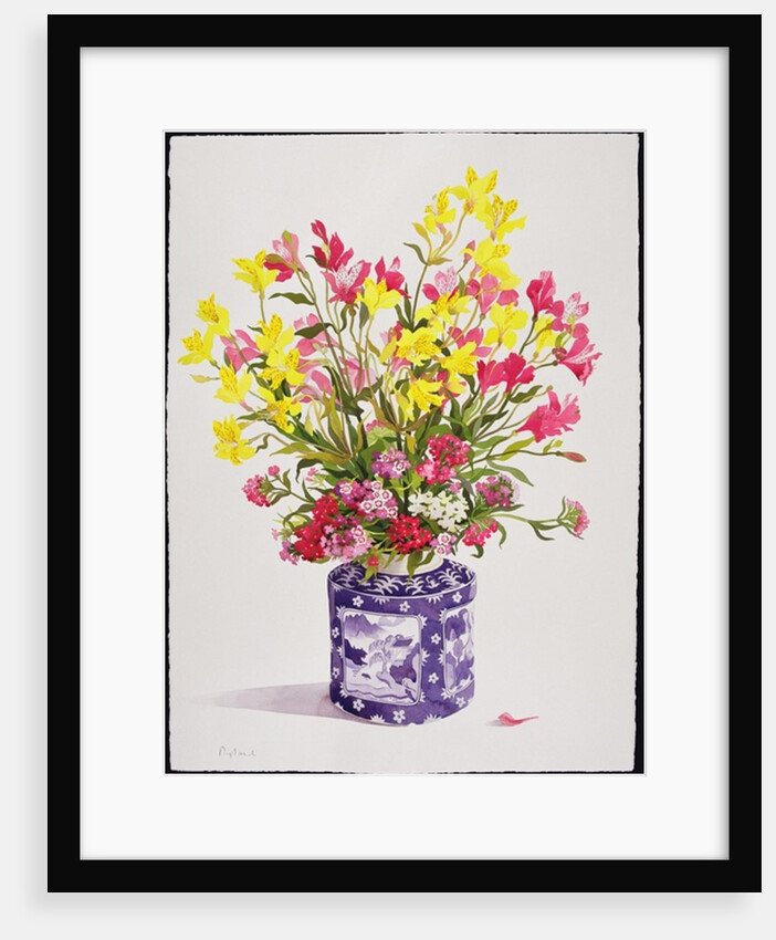 Flowers in a Chinese Jar by Christopher Ryland
