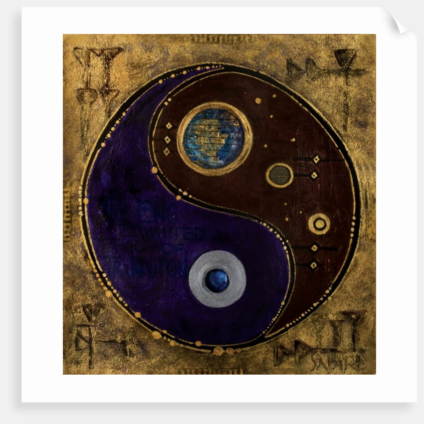 Gemini-Sagitarius, 2009 by Sabira Manek