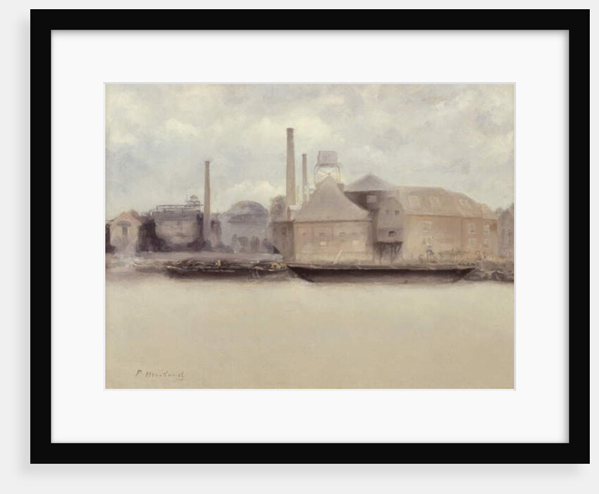 Battersea Reach, London by Paul Fordyce Maitland