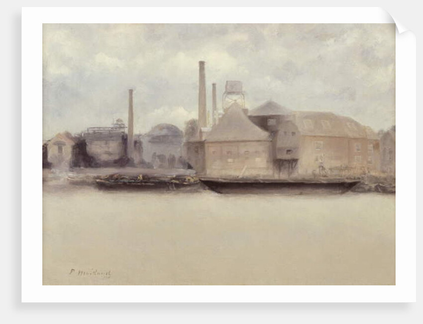 Battersea Reach, London by Paul Fordyce Maitland