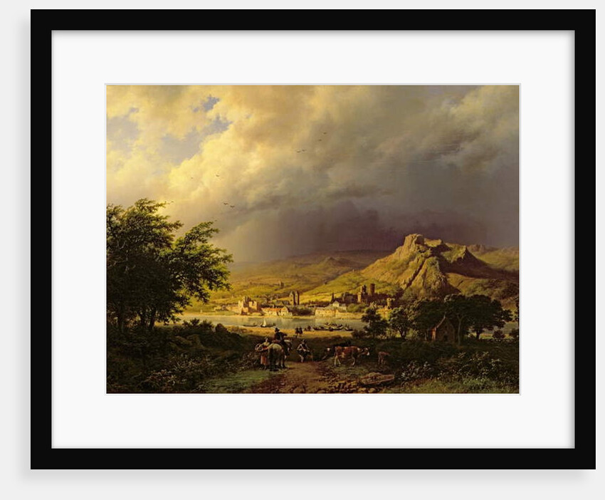 A Coming Storm, 1855 by Barend Cornelis Koekkoek