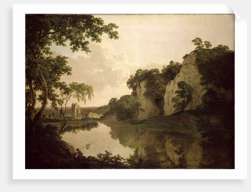 Landscape with Dale Abbey, Derbyshire, c.1785 by Joseph Wright of Derby