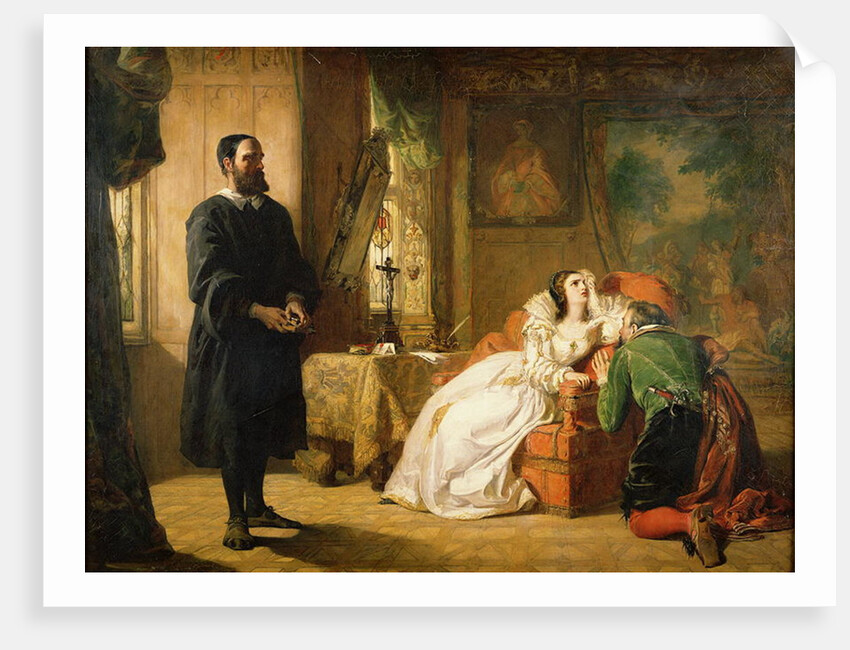 John Knox Reproving Mary Queen of Scots, 1844 by William Powell Frith