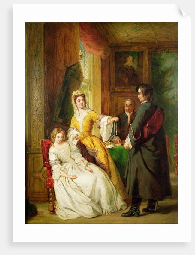 The Bride of Lammermoor by William Powell Frith