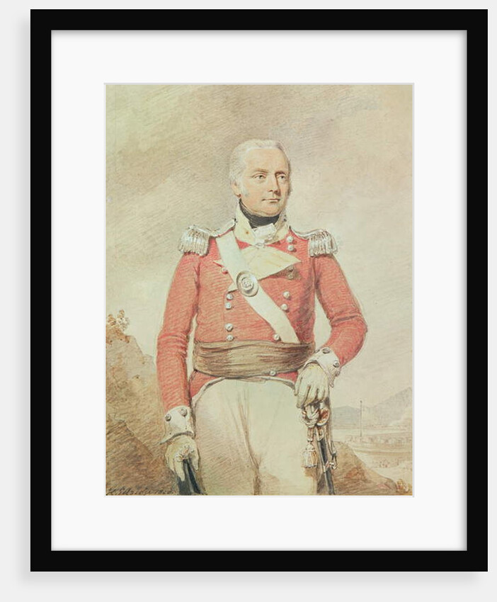 Portrait of Major General Patrick McKenzie, 1808 by Henry Edridge