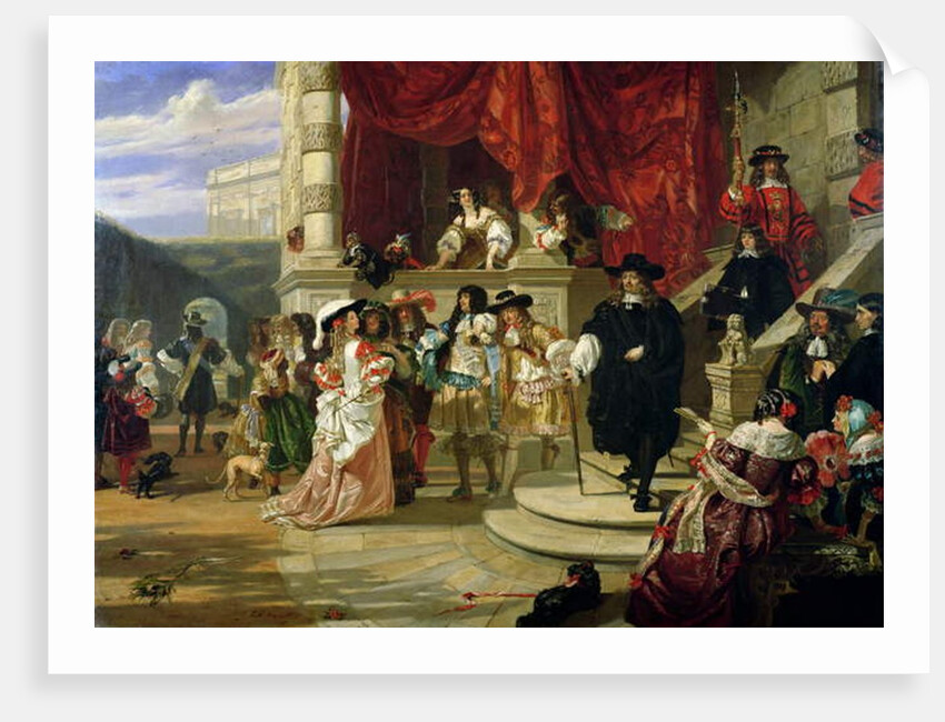 The Fall of Clarendon, 1861 by Edward Matthew Ward