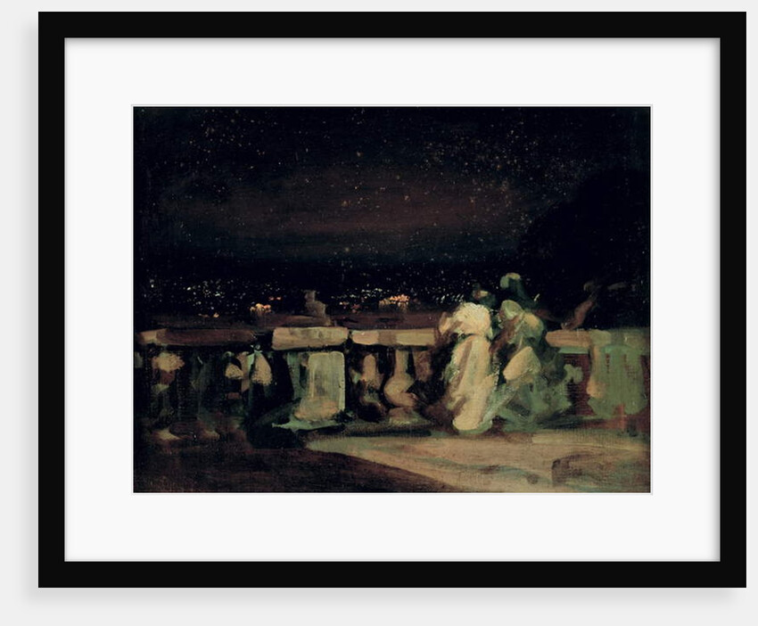 Watching the Fireworks at St. Cloud, late 19th-early 20th century by Charles Edward Conder