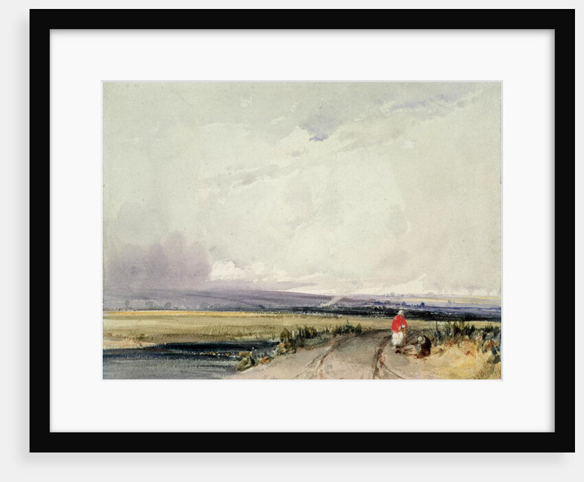 Near Burnham, Norfolk by Richard Parkes Bonington