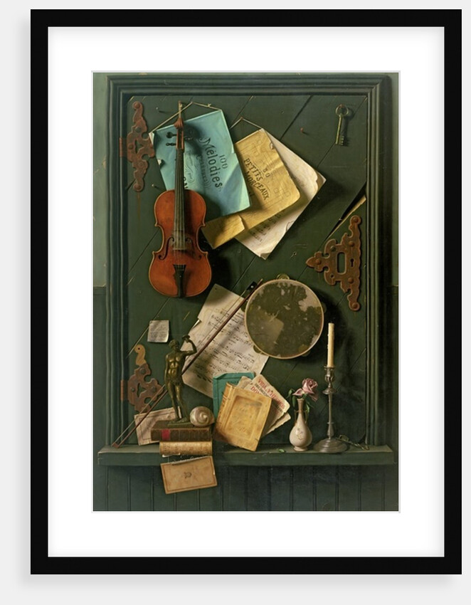 The Old Cupboard Door, 1889 by William Michael Harnett