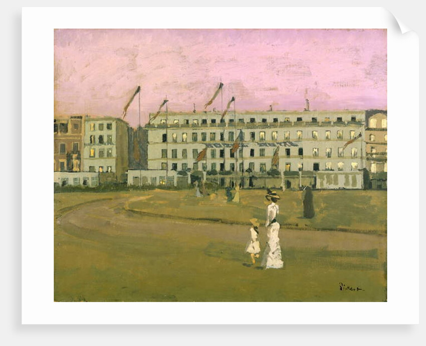 L'Hotel Royal, Dieppe, 1894 by Walter Richard Sickert