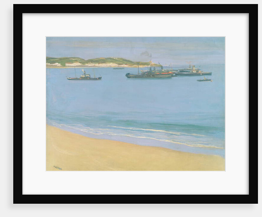 The Harbour at St. Jean de Luz - Early Morning, 1917 by John Lavery
