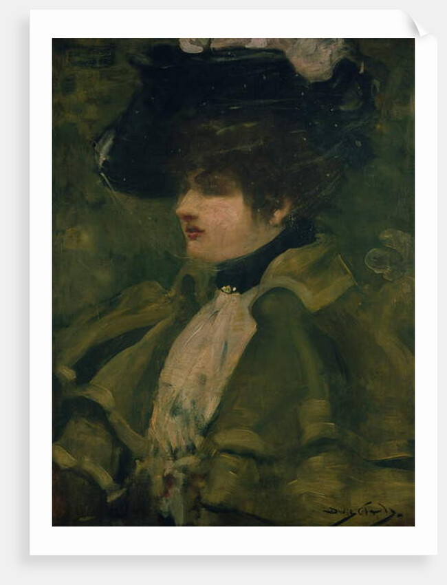 Portrait of Sarah Bernhardt by Dudley Hardy