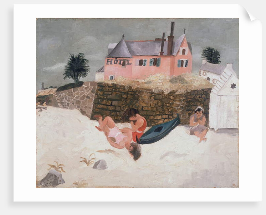 La Plage Hotel, Ty-Mad, Treboul, 1930 by Christopher Wood