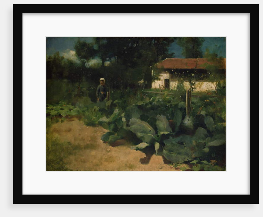 A French Kitchen Garden, 1883 by William Edward Stott