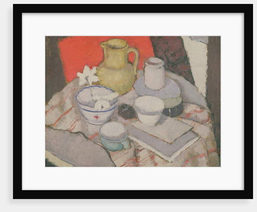 Still Life on Table by Anne Redpath
