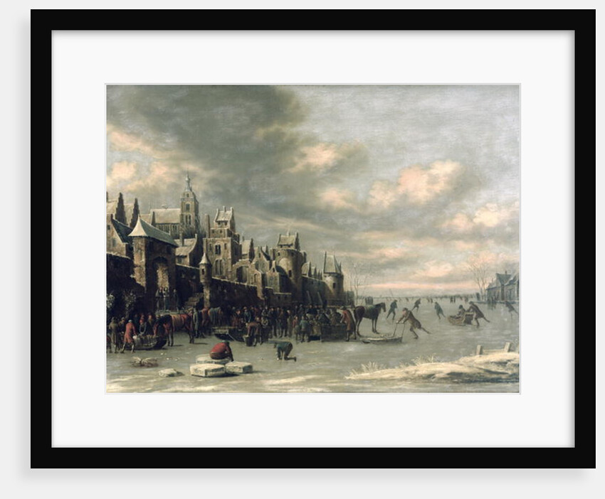 Winter Landscape, 1691 by Thomas Heeremans