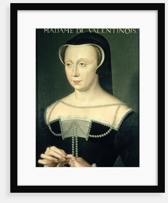 Madame de Valentinois by Francois Clouet