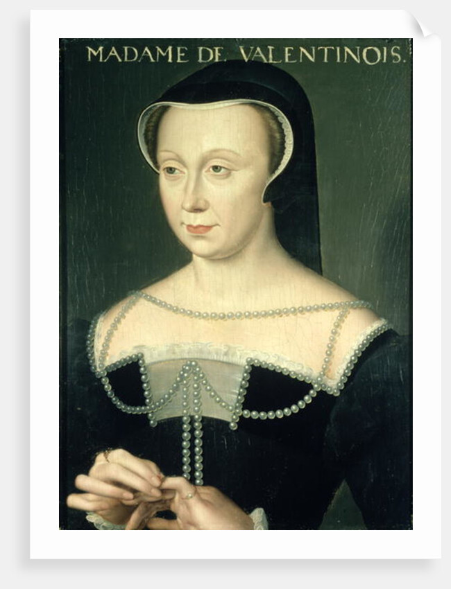 Madame de Valentinois by Francois Clouet