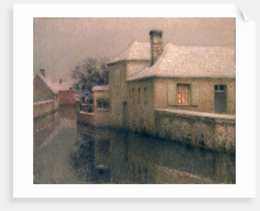 Nemours, 1900-13 by Henri Eugene Augustin Le Sidaner