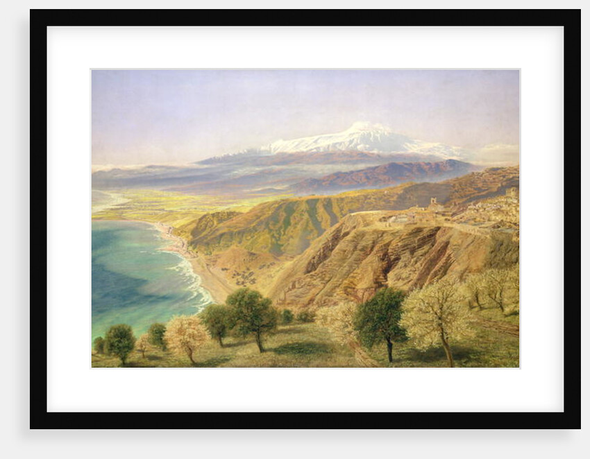 Sicily: Taormina, c.1870 by John Brett