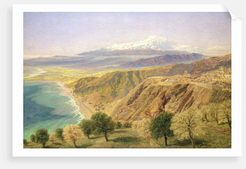 Sicily: Taormina, c.1870 by John Brett