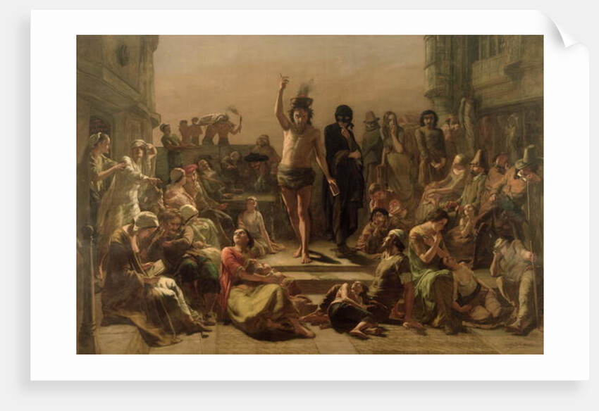 Solomon Eagle, 1843 by Paul Falconer Poole