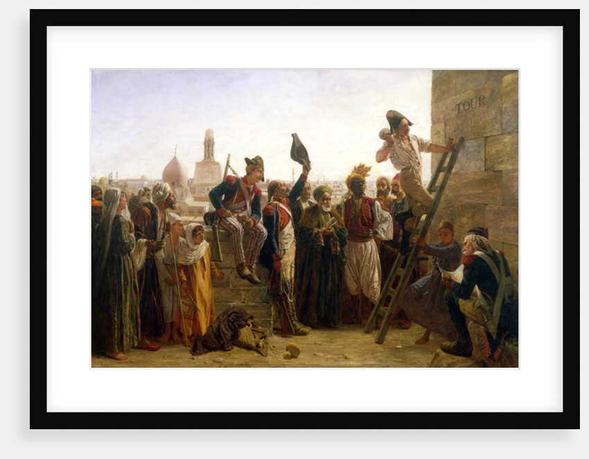 The French in Cairo, 1884 by Walter Charles Horsley
