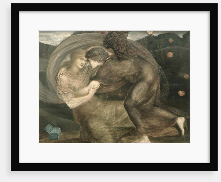 Cupid Delivering Psyche, 1870 by Edward Coley Burne-Jones