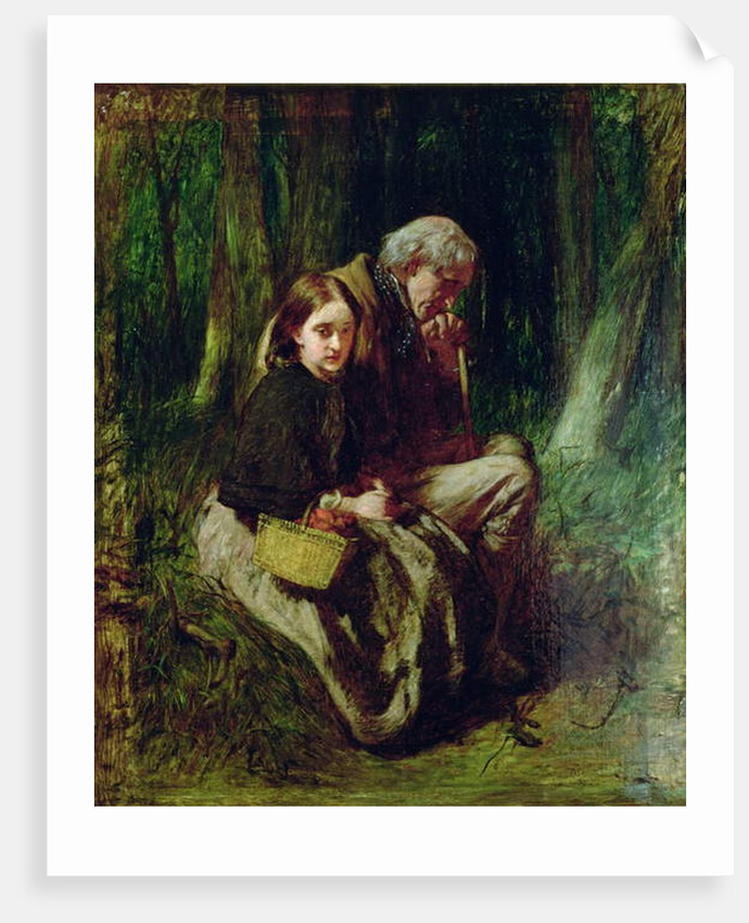 Little Nell and Her Grandfather in the Wood, c.1863 by William Quiller Orchardson