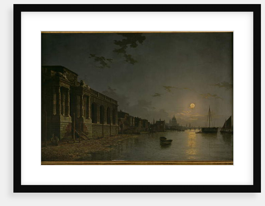 A View of the Thames by Henry Pether