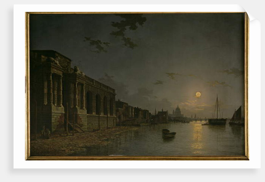 A View of the Thames by Henry Pether