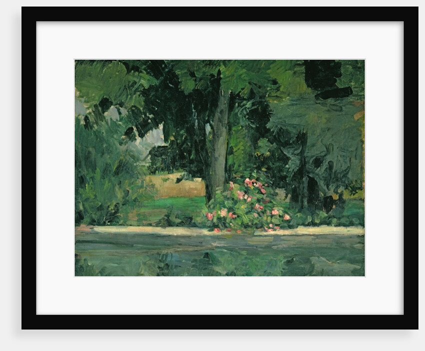 The Lake at Jas de Bouffan, c.1873-76 by Paul Cezanne