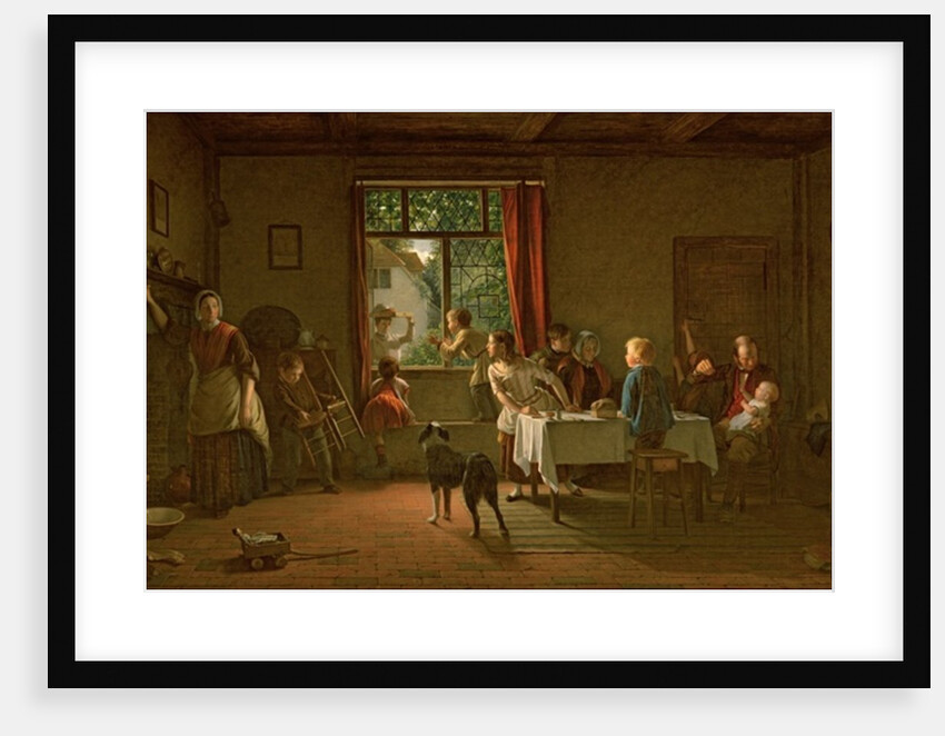 Roast Pig, 1862 by Thomas Webster