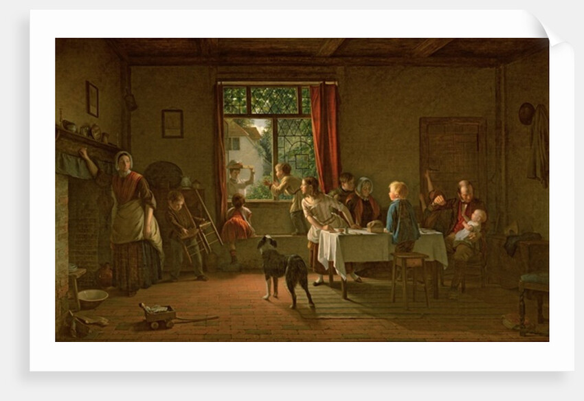 Roast Pig, 1862 by Thomas Webster