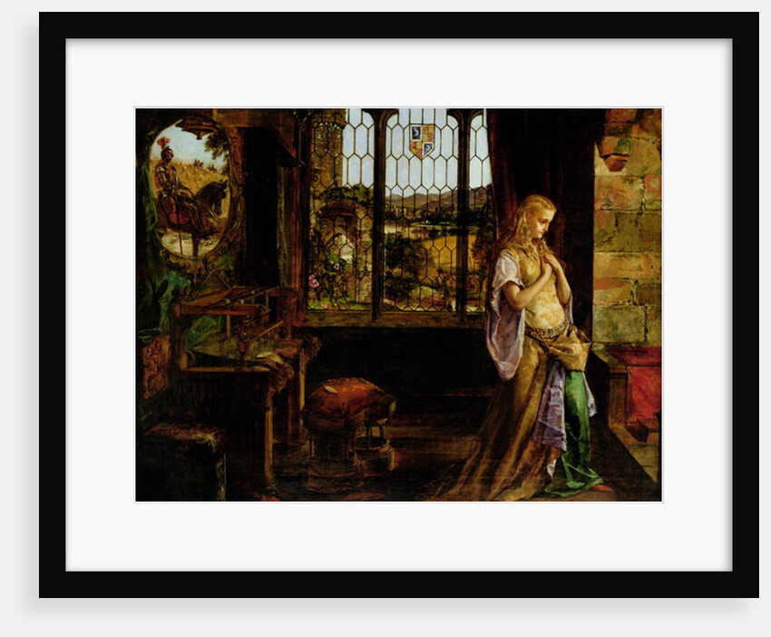 The Lady of Shalott, 1858 by William Maw Egley