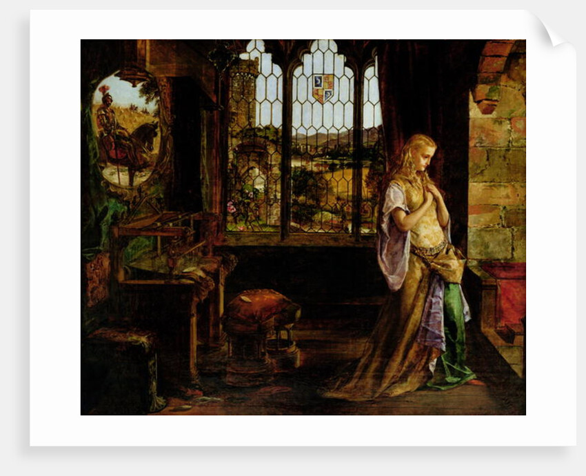 The Lady of Shalott, 1858 by William Maw Egley